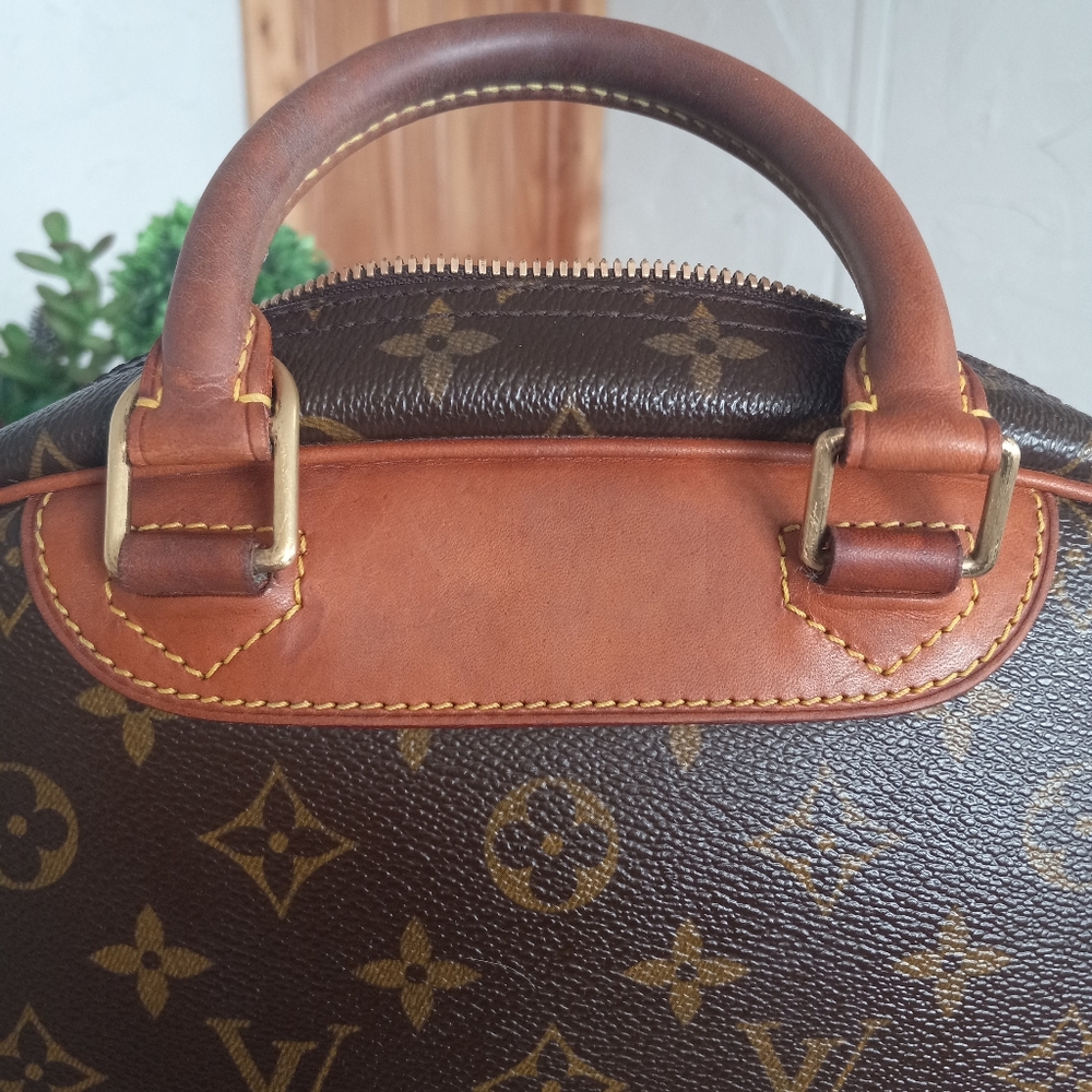 Louis Vuitton Trouville handbag in Brown Monogram Canvas - Picture 15 of 16